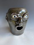 10" Grace Hewell Birdhouse face jug