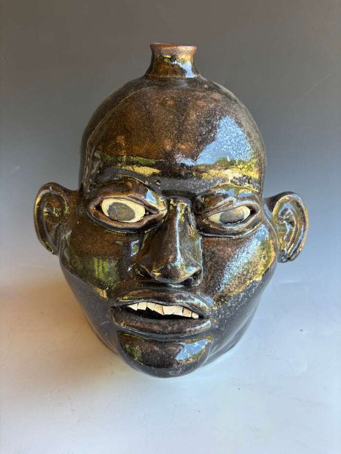 11" Matthew Hewell Face Jug