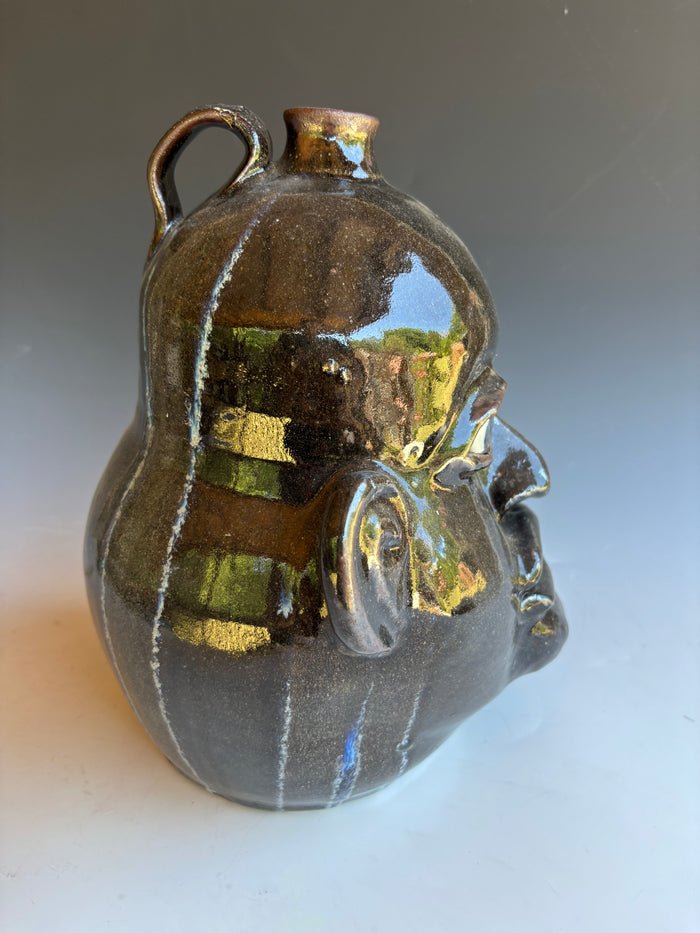 11" Matthew Hewell Face Jug