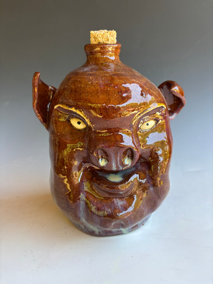 8" Yard Bird Pig Jug