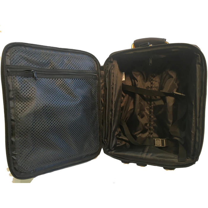 A. Saks U.T.S. Overnight Expandable Computer Rollaboard w/USB Port - Lexington Luggage