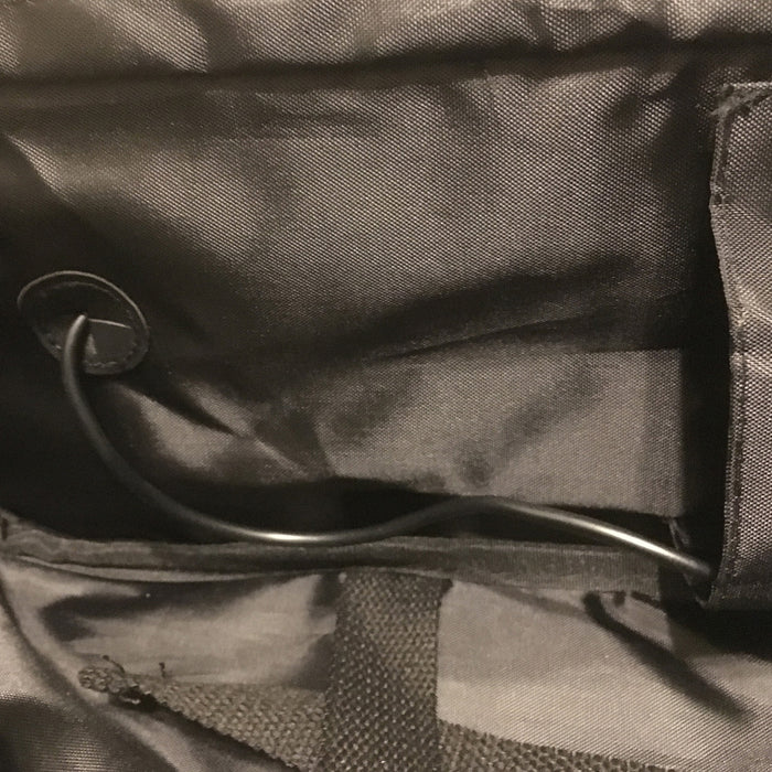 A. Saks U.T.S. Overnight Expandable Computer Rollaboard w/USB Port - Lexington Luggage