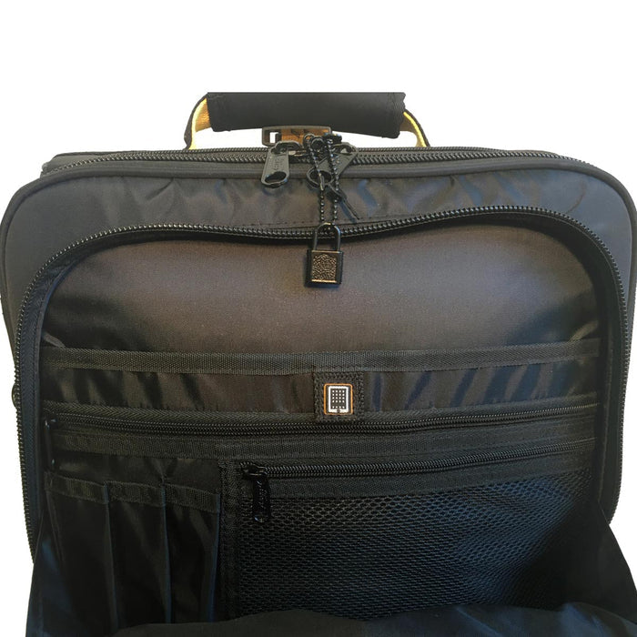 A. Saks U.T.S. Overnight Expandable Computer Rollaboard w/USB Port - Lexington Luggage