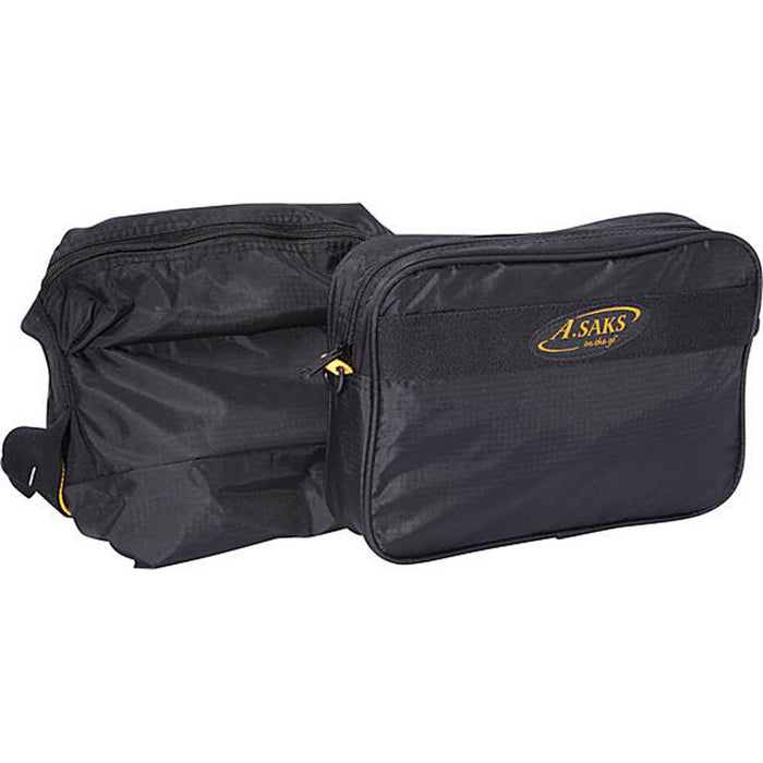 A. Saks 22 inch Carry On Nylon Duffel Bag w/Pouch - Lexington Luggage (530985943098)