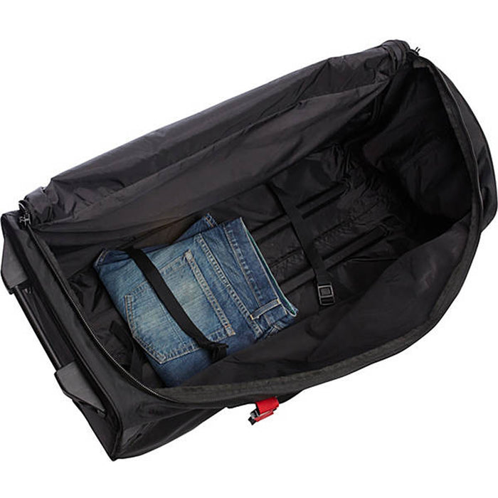 A. Saks EXPANDABLE 31" Ballistic Wheeled Duffel - inside (531139428410)
