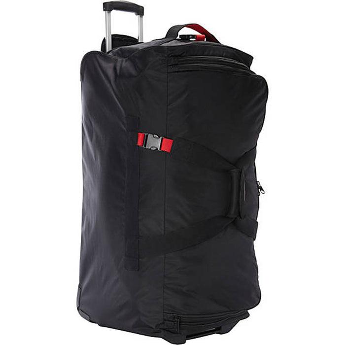 A. Saks EXPANDABLE 31" Ballistic Wheeled Duffel - rear (531139428410)