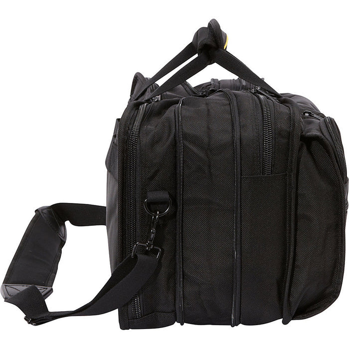 A. Saks EXPANDABLE Ballistic Nylon Organizer Briefcase - Lexington Luggage (531132874810)