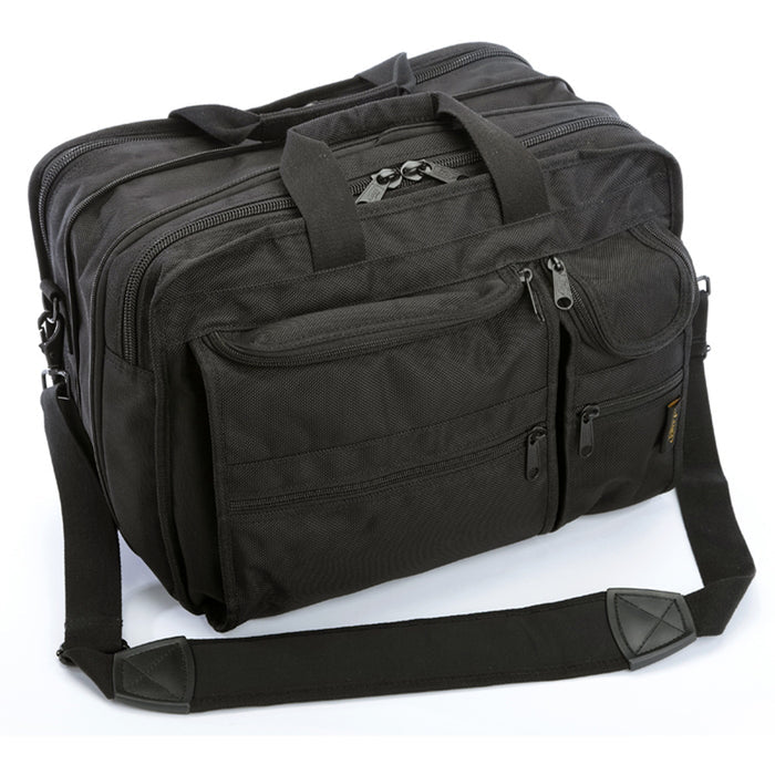 A. Saks EXPANDABLE Ballistic Nylon Organizer Briefcase - Lexington Luggage (531132874810)