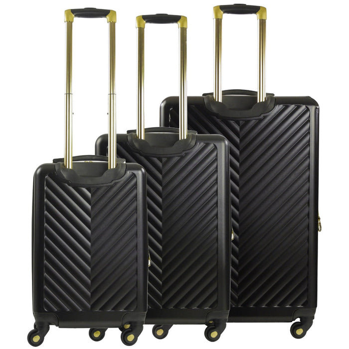 Addie Hardside Spinner 3-Piece Luggage Set - back