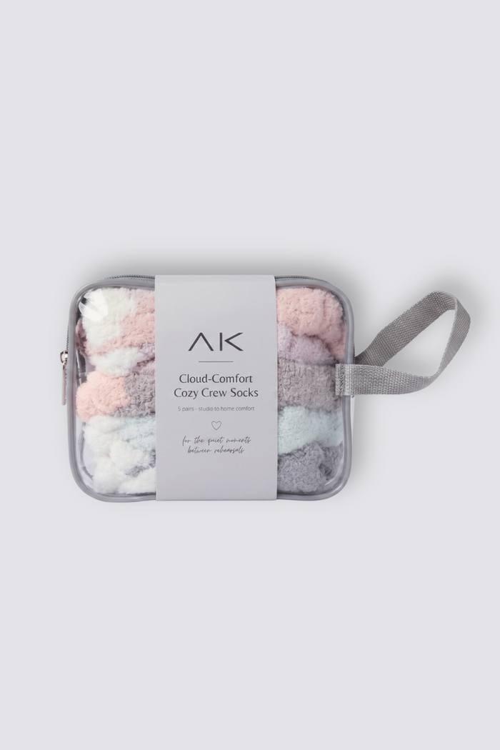 AK Cozy Crew Socks (5 pairs set)