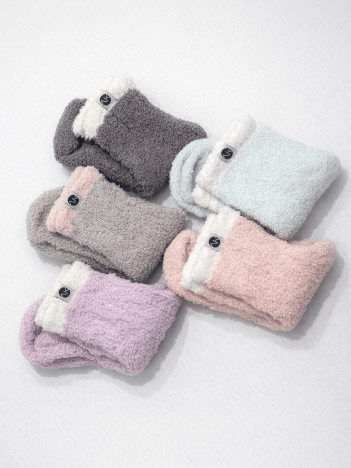 AK Cozy Crew Socks (5 pairs set)
