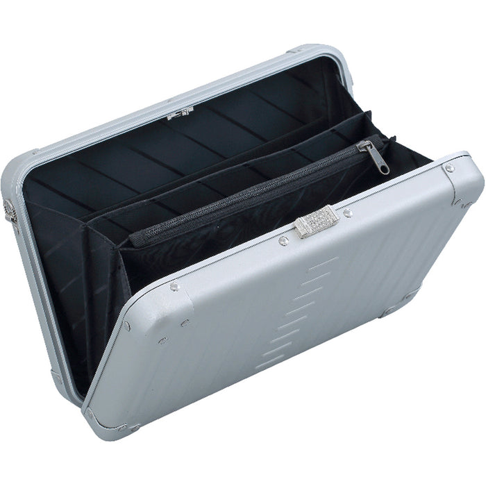 Aleon Aluminum Large Personal Cross Body - Open Platinum