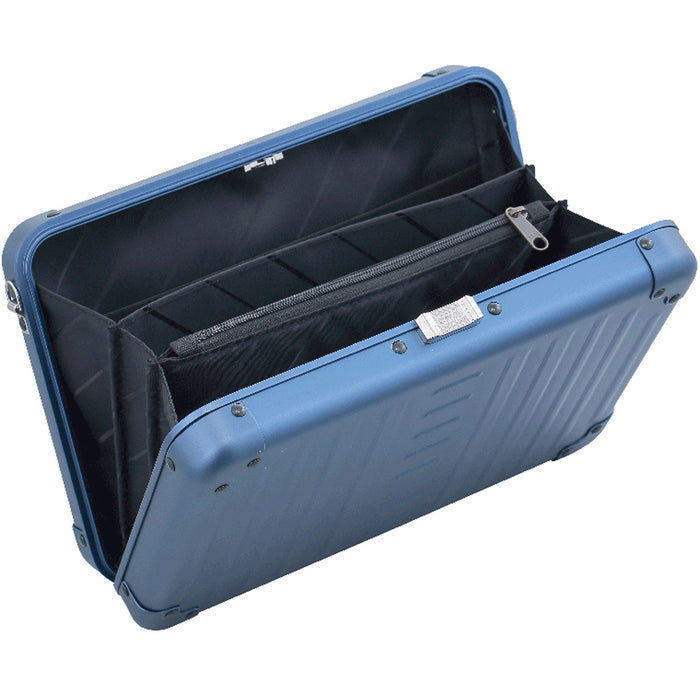 Aleon Aluminum Large Personal Cross Body - Open Sapphire