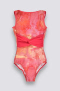 ANA AeraKnit™ Leotard in Allure · Sunrise