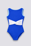 ANA AK2in1 Boatneck Leotard in Motley · Bluetide