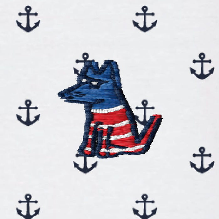 Anchors Away Teddy - Ladies T-Shirt V-Neck