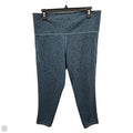 Athletic Capris By Athleta In Black & Blue, Size: 1x