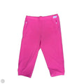 Athletic Capris By Chicos In Pink, Size: Xl
