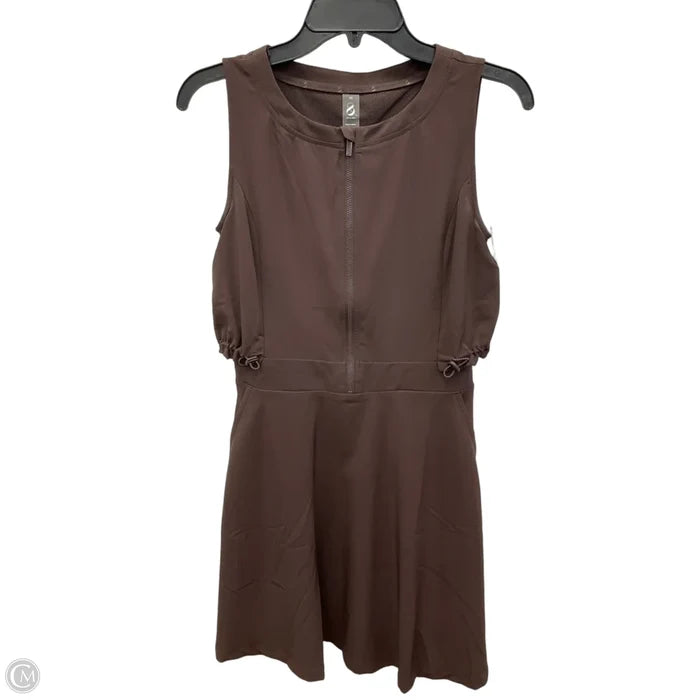 Athletic Dress By Lou And Grey In Brown, Size: Xs