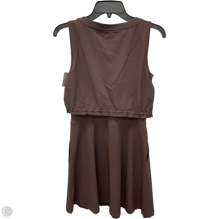 Athletic Dress By Lou And Grey In Brown, Size: Xs