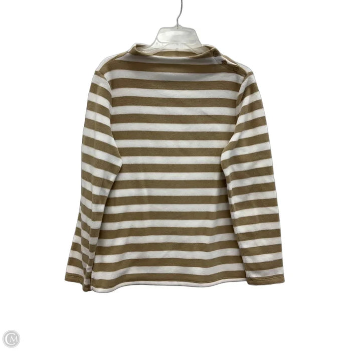 Athletic Fleece By Talbots In Beige, Size: M