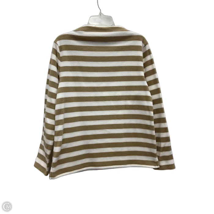 Athletic Fleece By Talbots In Beige, Size: M