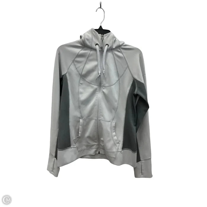 Athletic Jacket By Athleta In Grey, Size: Mp