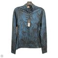 Athletic Jacket By Cma In Black & Blue, Size: M
