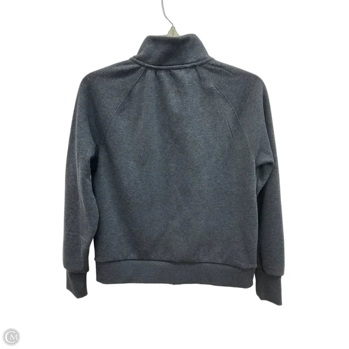 Athletic Jacket By Mondetta In Grey, Size: S