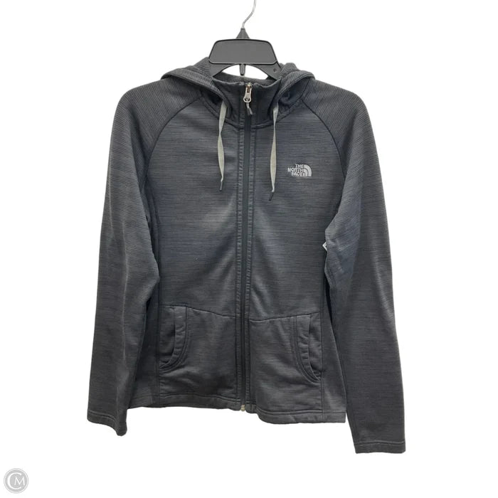 Athletic Jacket By The North Face In Grey, Size: M