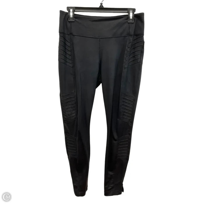 Athletic Leggings By Athleta In Black, Size: M