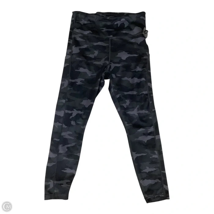 Athletic Leggings By Athleta In Camouflage Print, Size: M