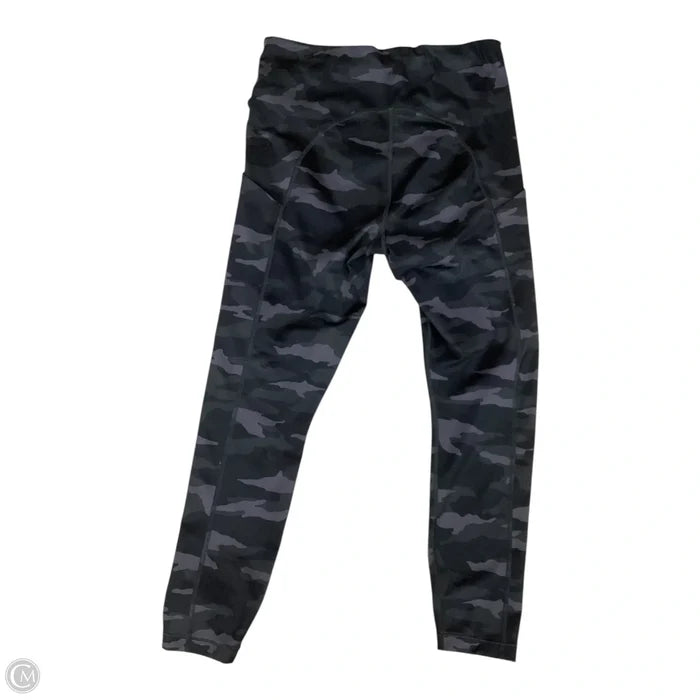 Athletic Leggings By Athleta In Camouflage Print, Size: M