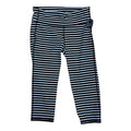 Athletic Leggings By Athleta In Striped Pattern, Size:M