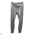 Athletic Leggings By Fabletics In Silver, Size: S