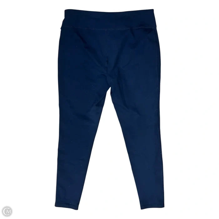 Athletic Leggings By Lauren By Ralph Lauren In Black, Size: M
