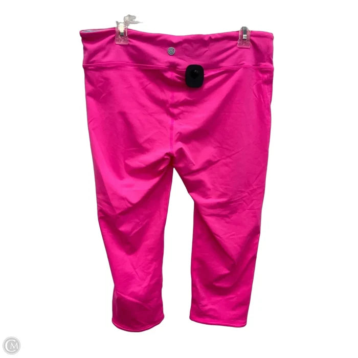 Athletic Leggings By Lilly Pulitzer In Pink, Size: Xl