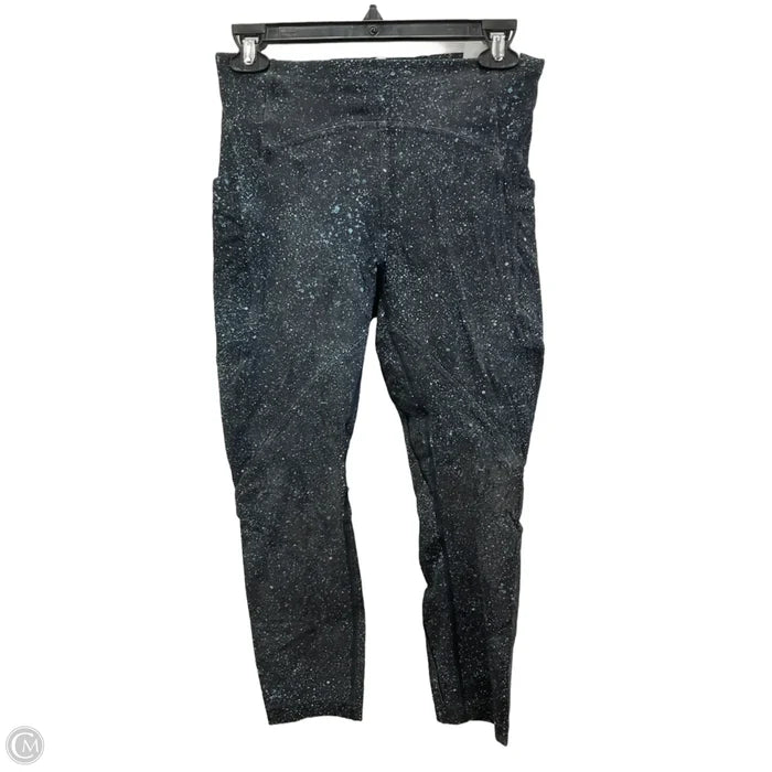 Athletic Leggings By Lululemon In Blue, Size: 6