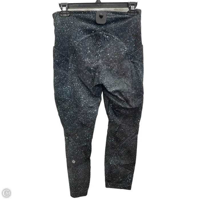 Athletic Leggings By Lululemon In Blue, Size: 6