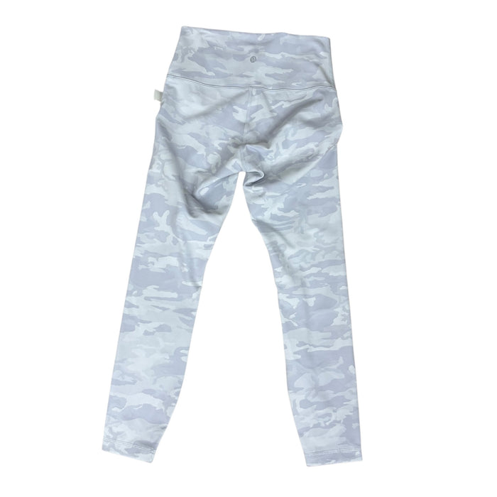 Athletic Leggings By Lululemon In Camouflage Print, Size:2