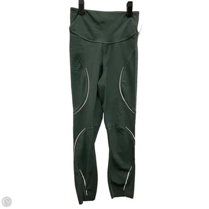 Athletic Leggings By Lululemon In Green, Size: Xs