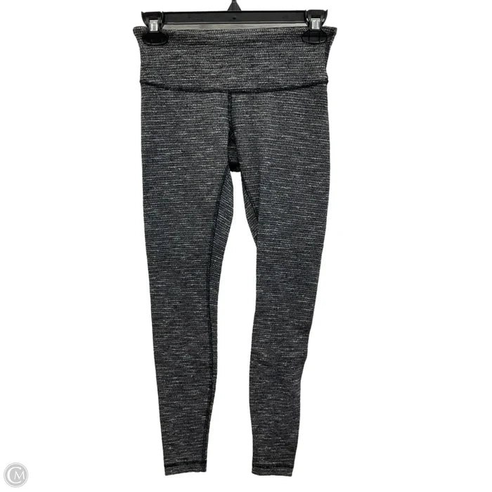 Athletic Leggings By Lululemon In Grey, Size: 4