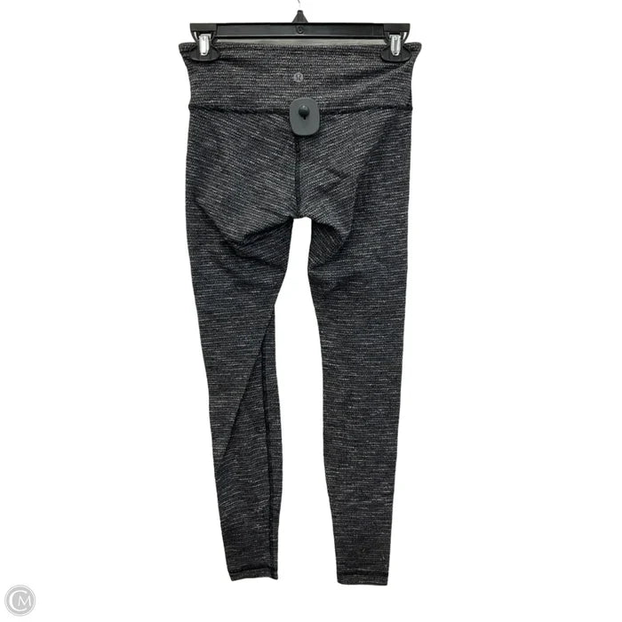 Athletic Leggings By Lululemon In Grey, Size: 4