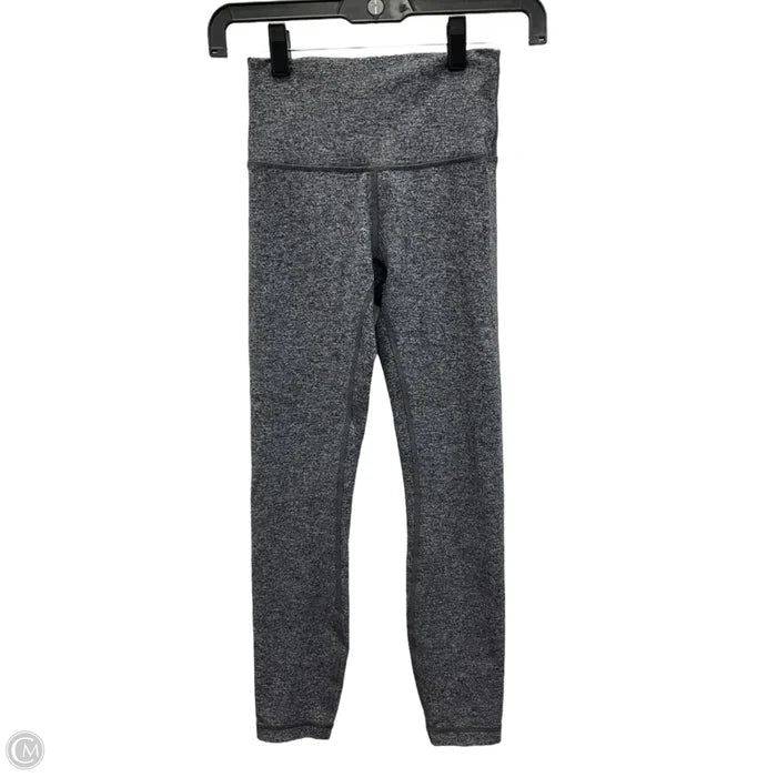 Athletic Leggings By Lululemon In Grey, Size: 6