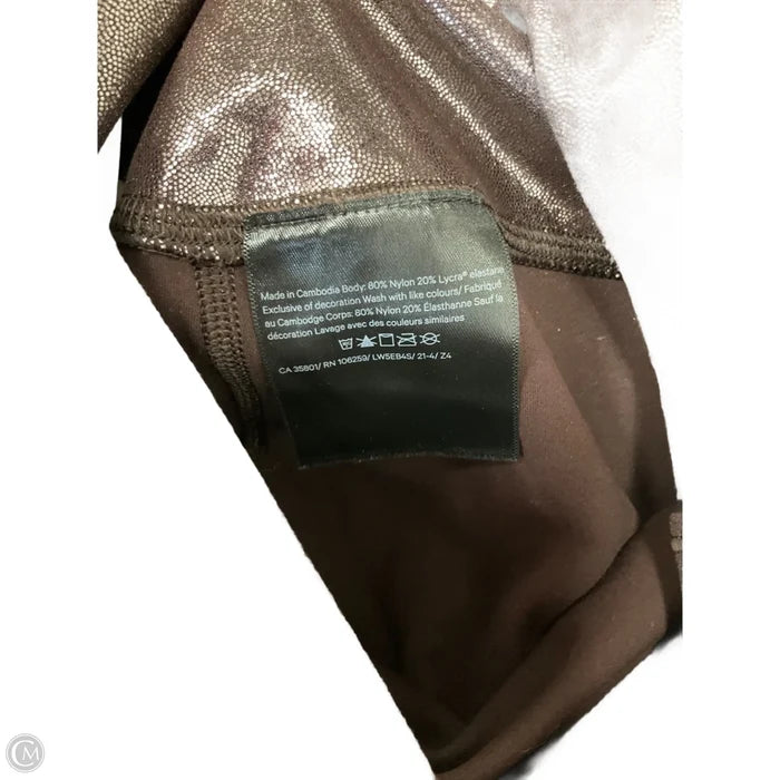 Athletic Leggings By Lululemon In Rose Gold, Size: 6