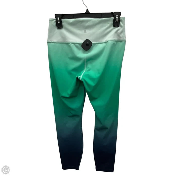 Athletic Leggings Capris By Athleta In Green, Size: M