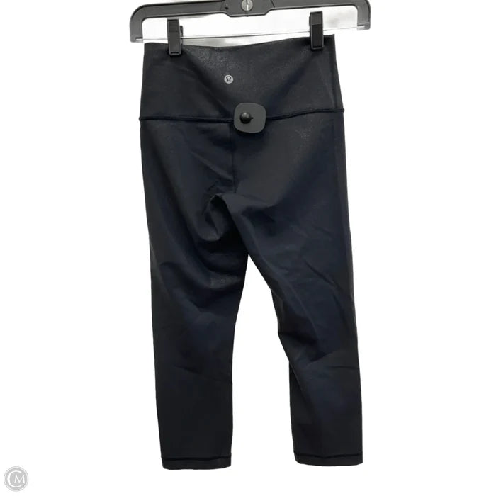 Athletic Leggings Capris By Lululemon In Black, Size: 4