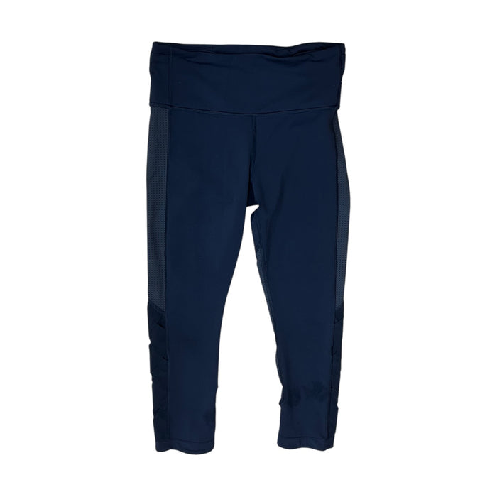 Athletic Leggings Capris By Lululemon In Black, Size:4