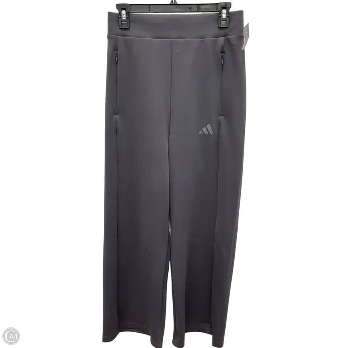 Athletic Pants By Adidas In Grey, Size: S
