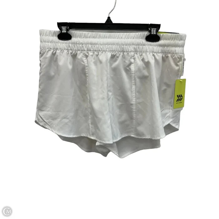Athletic Shorts By All In Motion In White, Size: L